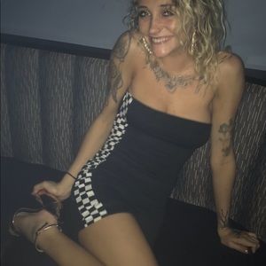 Checkers dress